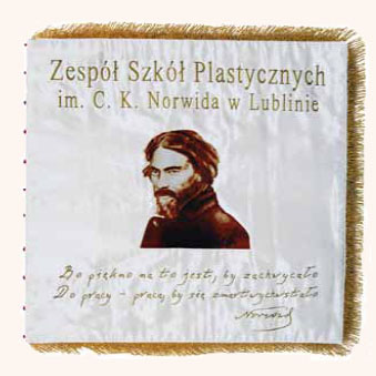 sztandar szkoy z 2010 r, awers